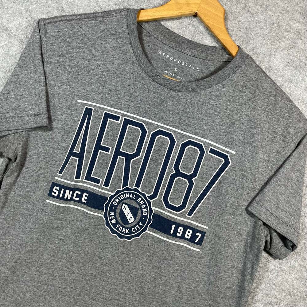 Aeropostale‎ S AERO87 Original Brand NYC Graphic T-Shirt